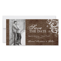 Fall Photo Save The Date Invitation