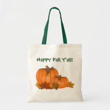 Fall Pumpkins Bag