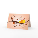 Fall pumpkins - Card