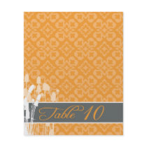 Fall Sophisticate Table Card 2 Flyer