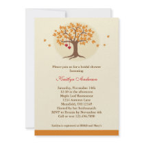 Fall Tree Bridal Shower Invitation