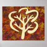 Fall Trees Series 1 Poster posters