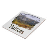 Fall Valley; Yukon Territory Souvenir Ceramic Tiles