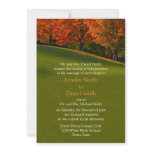 Fall Wedding Invitations