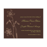 Fall Wedding Save the Date postcards