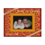 Fall Wedding Save The Date Post Card