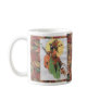 fall witch collage with leaves coffee mugs
