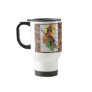 fall witch collage with leaves mug