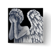 Fallen, Angel Art Products Pin
