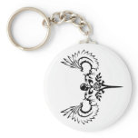Fallen Angel Design Studio logo keychains