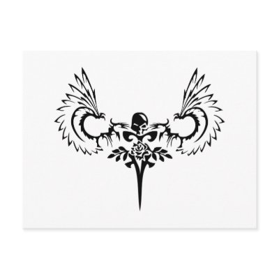 Fallen ANgel Design Studio Logo Post Cards by PauloRodrigues