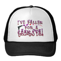 Fallen For Gangsta Trucker Hat