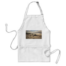 Fallen Sand Castle On The Beach Apron