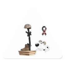Fallen Soldier - Cutie Mourns Sticker