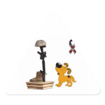 Fallen Soldier - Pumpkin Mourns Sticker