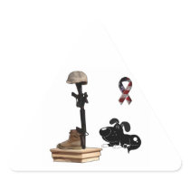 Fallen Soldier - Shadow Mourns Sticker