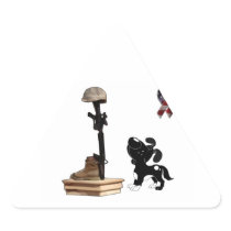 Fallen Soldier - Shadow Mourns Stickers