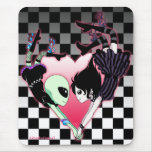 Falling Heart Mousepad mousepads