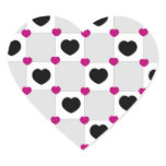 Falling Hearts Sticker