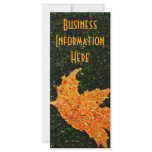 Falling Leaf  2012 Calendar Bookmark Rack Card rack cards