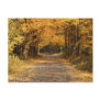 Falling Leaves Postcard