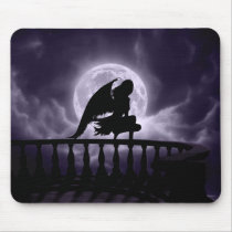 Falling Moon Mousepad
