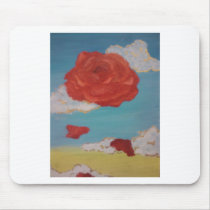 Falling Rose Mousepads