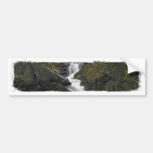 Falling Through Foliage; No Text Bumper Stickers