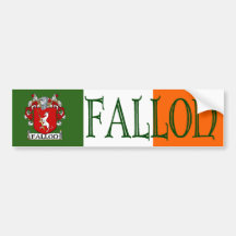 Fallon Coat of Arms Bumper Sticker
