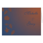 Fall's Glory Invitation cards