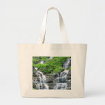 Falls In Glacier Tote Bag