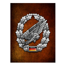 Fallschirmjägertruppe Barettabzeichen Postcards