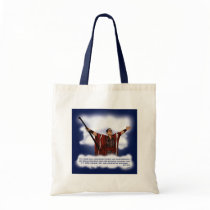 False Christ (Obama) Tote Bags