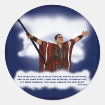 False Christ (Obama) Round Stickers