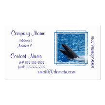 False Killer Whale Business Cards