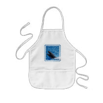 False Killer Whale Children's Smock Aprons