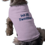 Familiar pet clothing