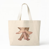 Familiy of Feet Canvas Bag