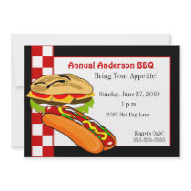Family BBQ Invitations