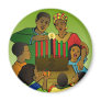 Family Celebrating Kwanzaa Fridge Magnet