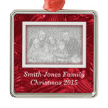 Family Christmas Picture Custom Photo Ornament