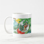 Family Christmas Tree Reflection Painting Coffee Mug