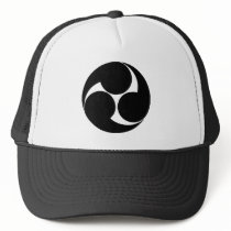 Family crest Japanese Trucker Hat