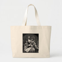 Family Geography Lesson ~ 1850 Tote Bag