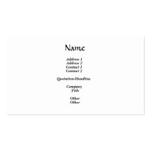 Family holding hands silhouette business card