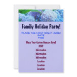 Family Holiday Party! Invitation Fun Family Friend