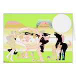 Family in Japanese Edo ara 2 cards