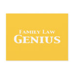 Family Law Genius Gifts Postcards