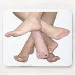 Family of Feet Mouse Pad mousepads