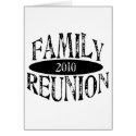 Family Reunion 2010 cards